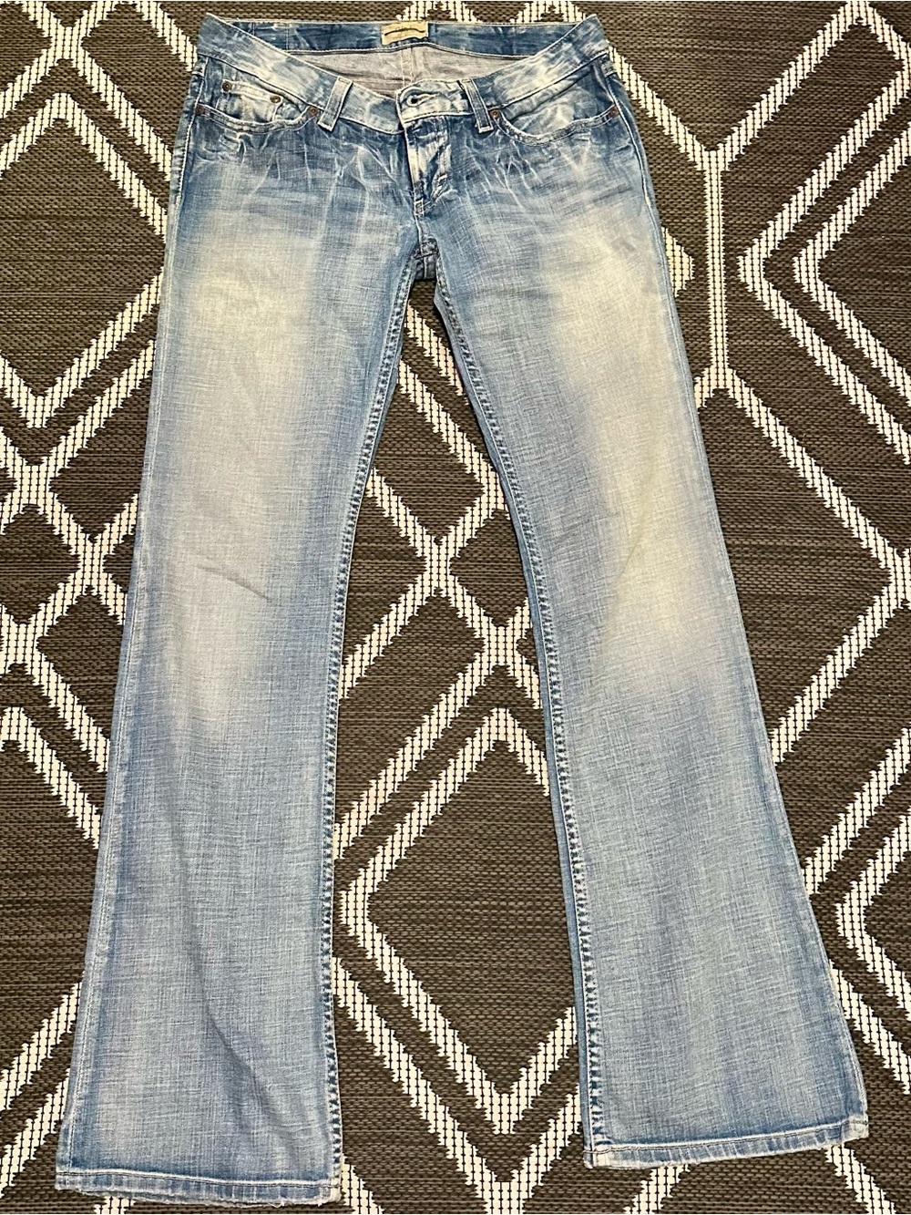 BKE Light Blue Flare Jeans - Wide Leg